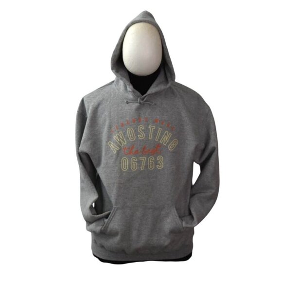 Camp Awosting Gray Hoodie Sweatshirt Legends Made Awosting The Best 06763 Large - Picture 3 of 8
